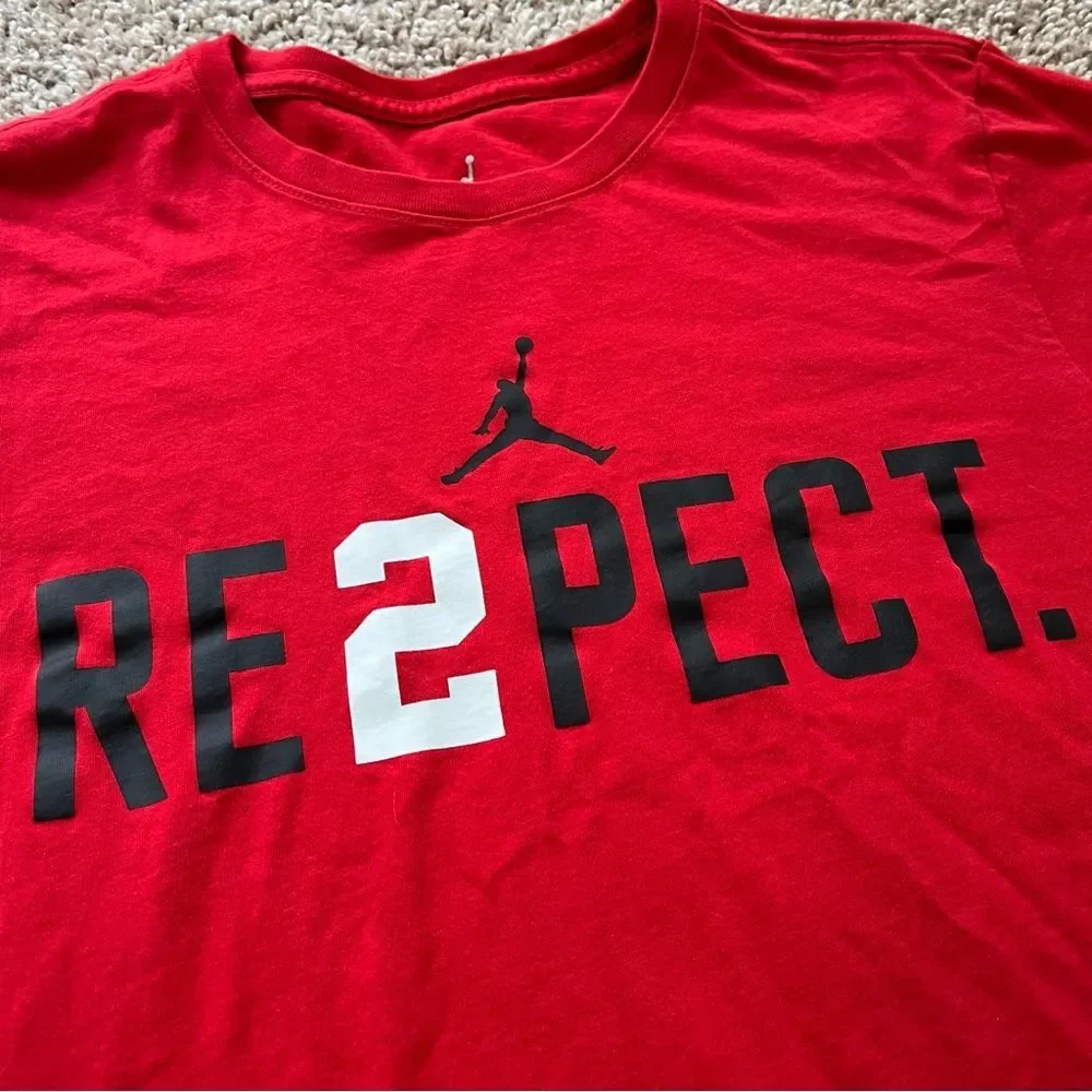 Jordan Respect Short Sleeve T Shirt
